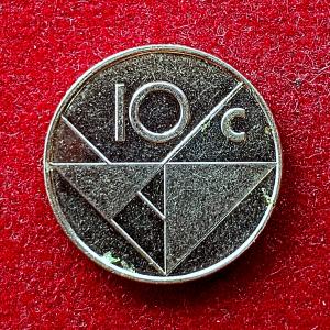 Aruba 10 Cents - Beatrix 1998 Coin