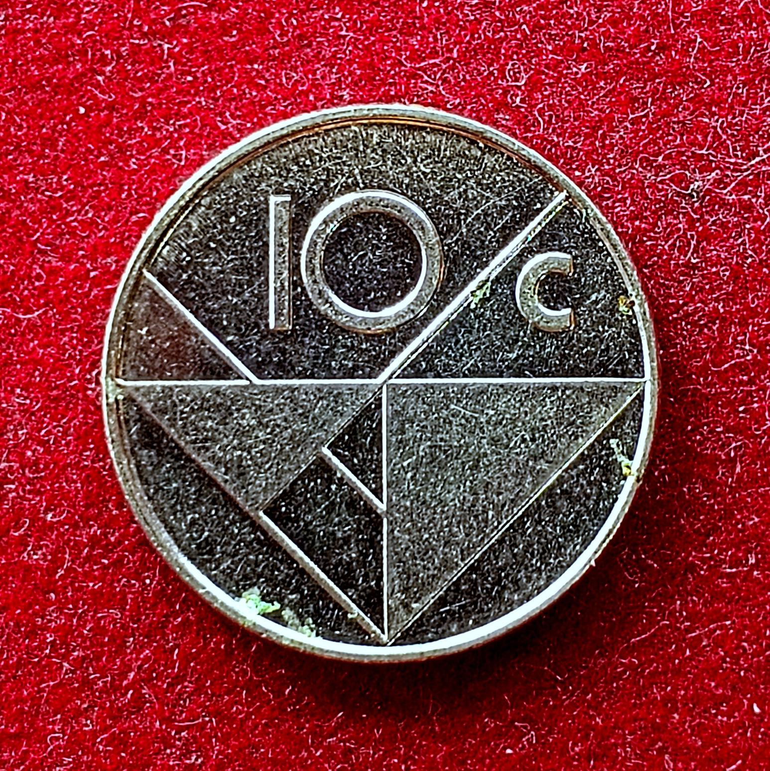 Aruba 10 Cents - Beatrix 1998 Coin