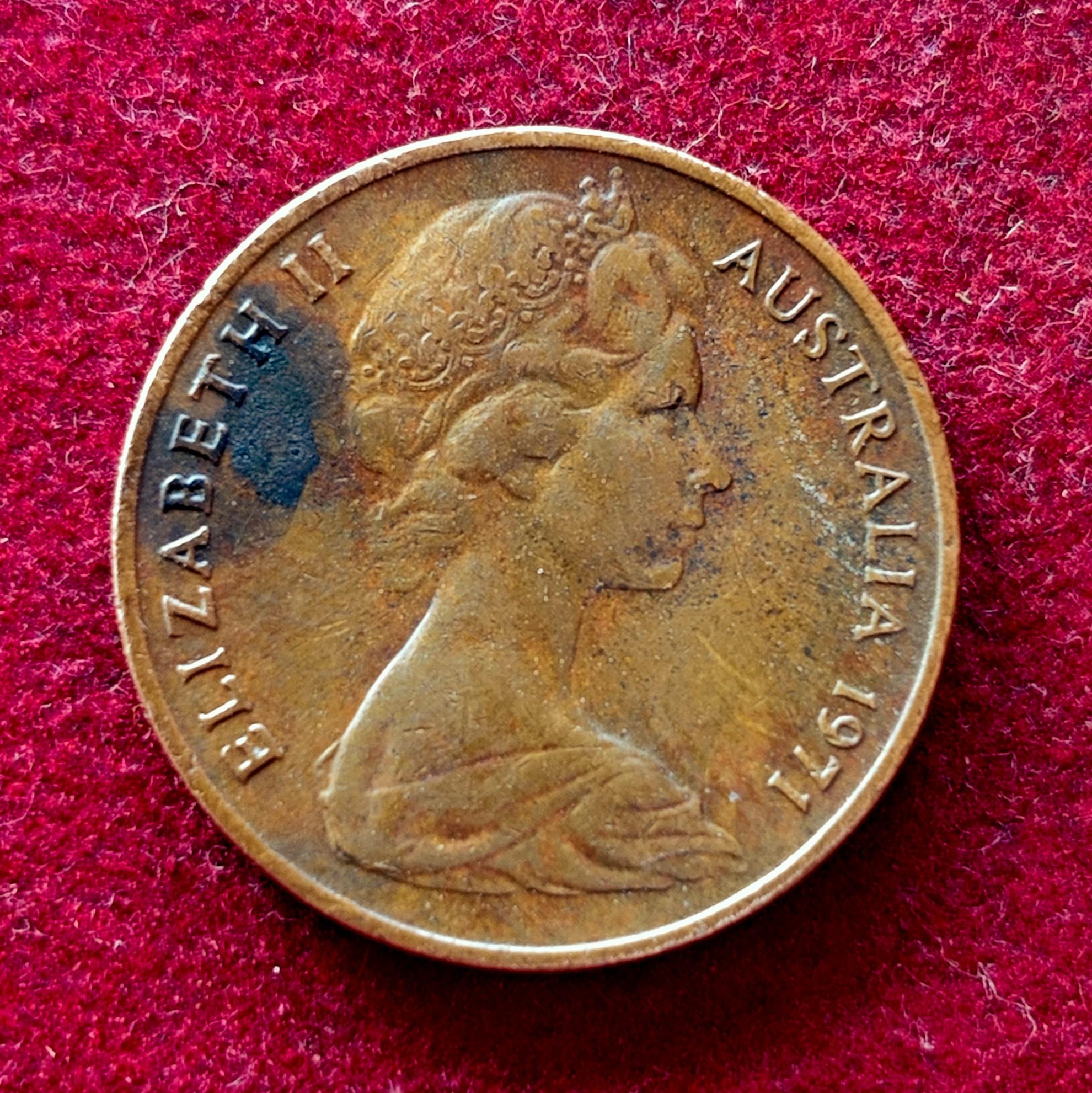 Australia 1 Cent 1971 Coin