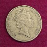 Australia 1 Dollar - Elizabeth II  Sir Charles Kingsford Smith 1997 Commemorative  Coin