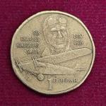 Australia 1 Dollar - Elizabeth II  Sir Charles Kingsford Smith 1997 Commemorative  Coin