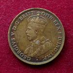 Australia 1 Penny George V 1917 Coin