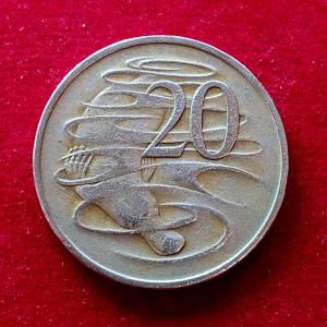 Australia 20 Cents Elizabeth II 1967 Coin