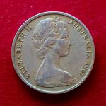 Australia 20 Cents Elizabeth II 1967 Coin