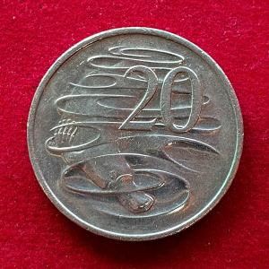 Australia 20 Cents Elizabeth II 1998 Coin