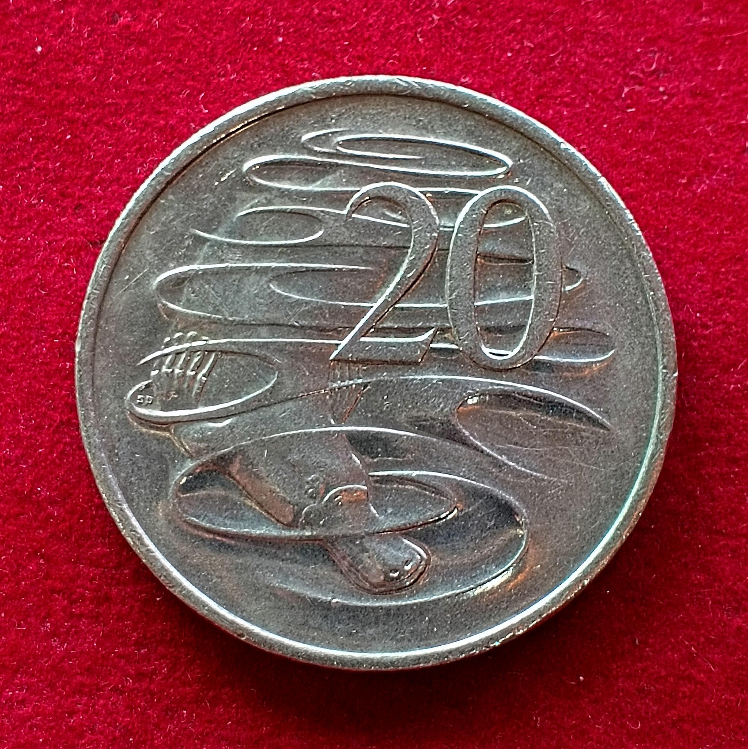 Australia 20 Cents Elizabeth II 1998 Coin