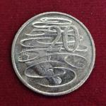 Australia 20 Cents Elizabeth II 2014 Coin