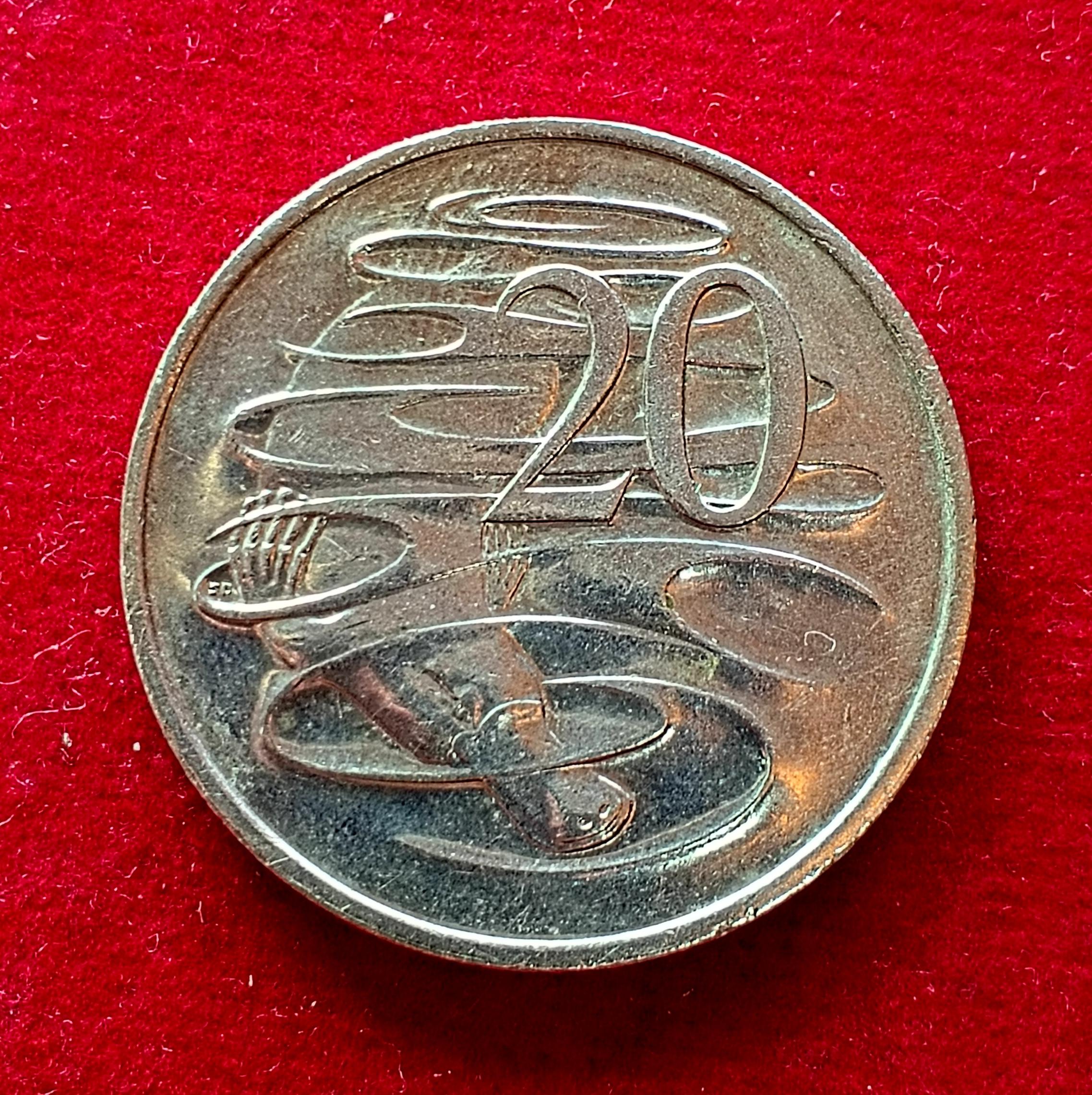 Australia 20 Cents Elizabeth II 1998 Coin