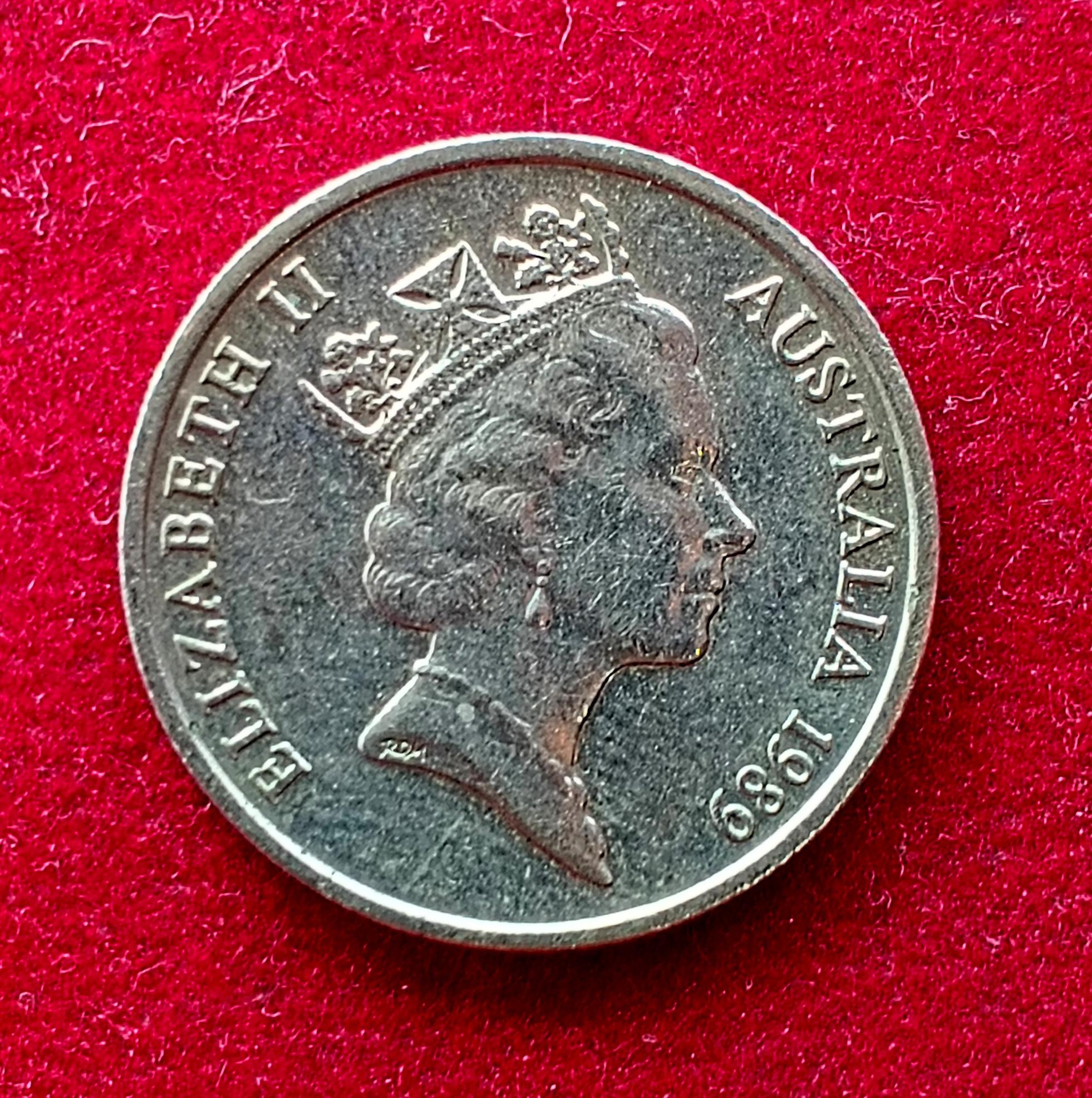 Australia 5 Cents Elizabeth II 1989 Coin