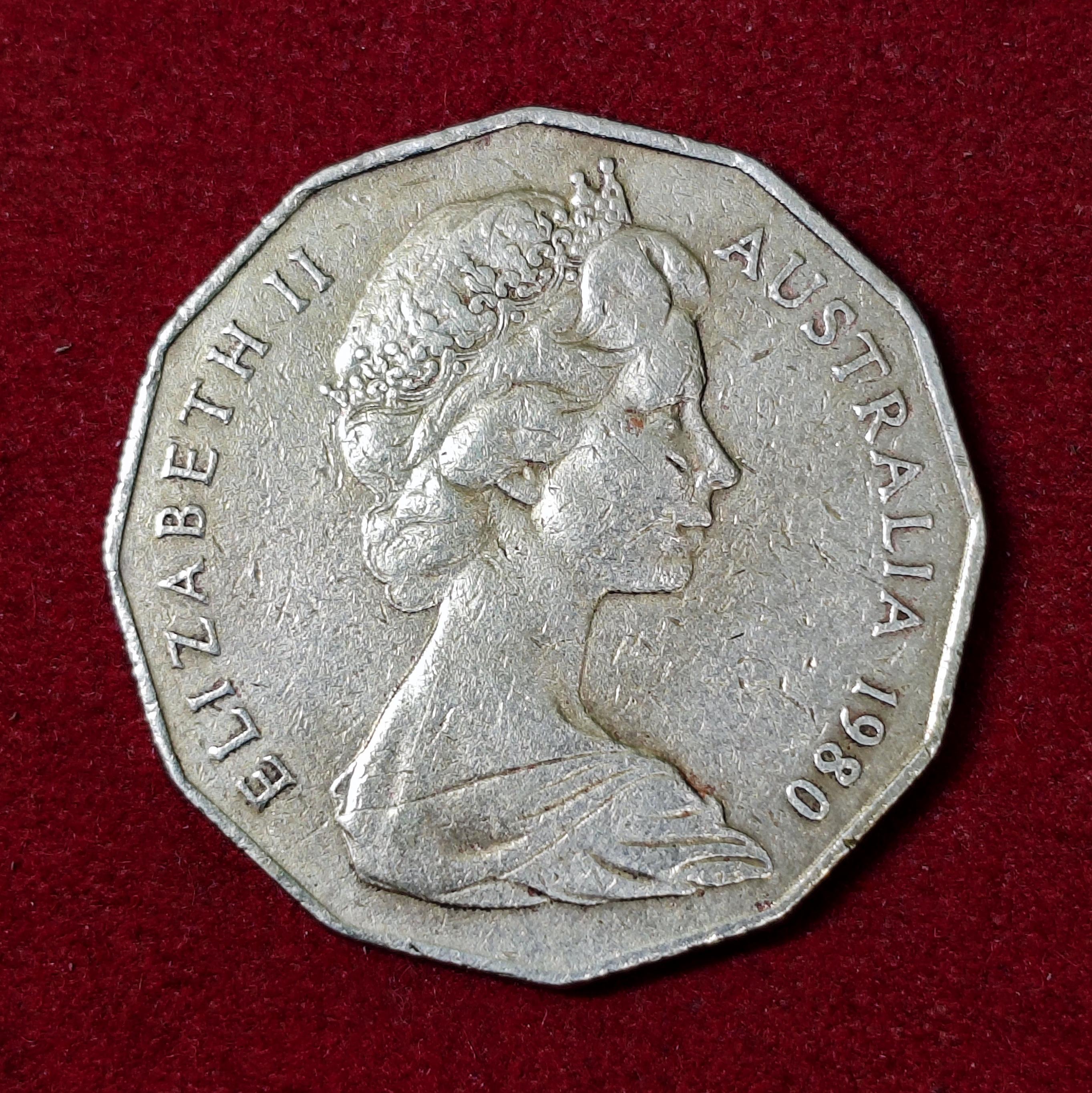 Australia 50 Cents - Elizabeth II 1980 Coin