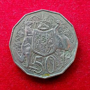 Australia 50 Cents Elizabeth II 1983 Coin