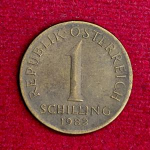 Austria 1 Schilling 1983 Coin