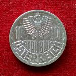 Austria 10 Groschen 1980 Coin