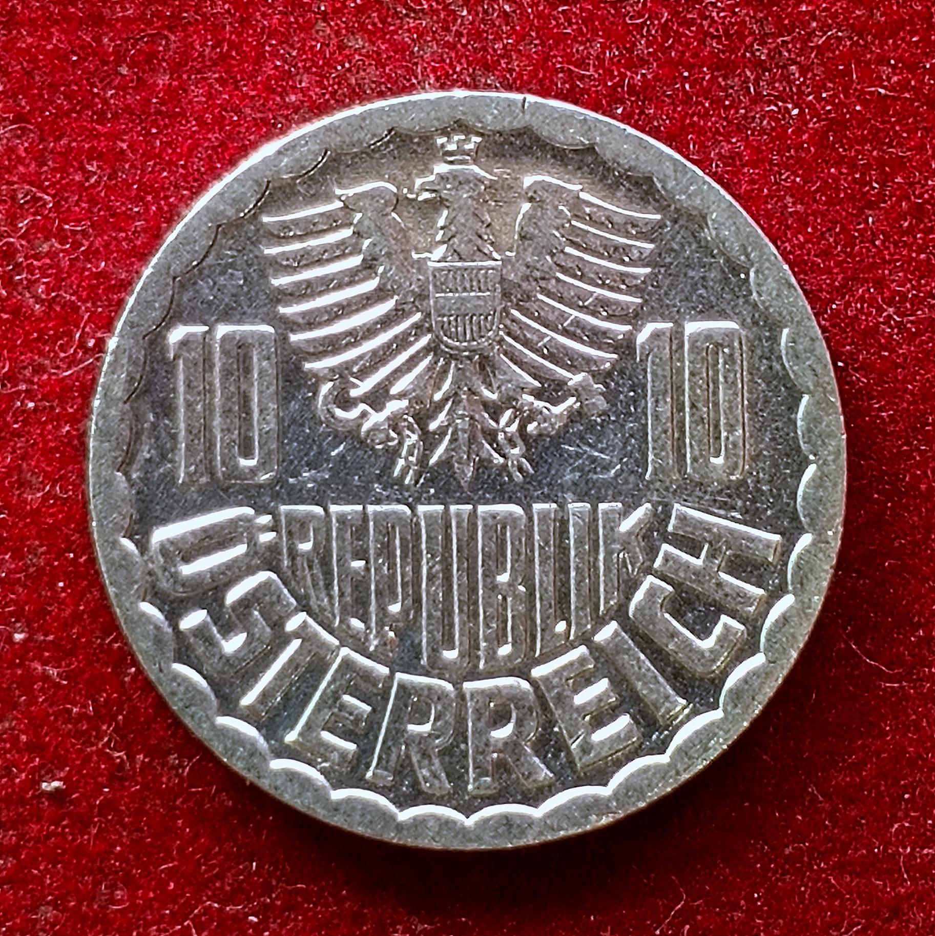 Austria 10 Groschen 1989 Coin