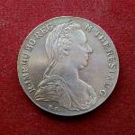 Austrian Empire (Austria) 1 Thaler - Maria Theresia 1780 Silver Coin