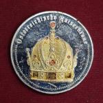 Austrian Imperial Crown Commemorative Medallion – Habsburg Empire (40mm)