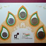 Azadi Ka Amrit Mahotsav Special Edition AKAM Series 5 Coins (2022 & 2023) Re 1, Rs 2, Rs 5, Rs 10, Rs 20 Hyderabad Mint – Horizontal Design