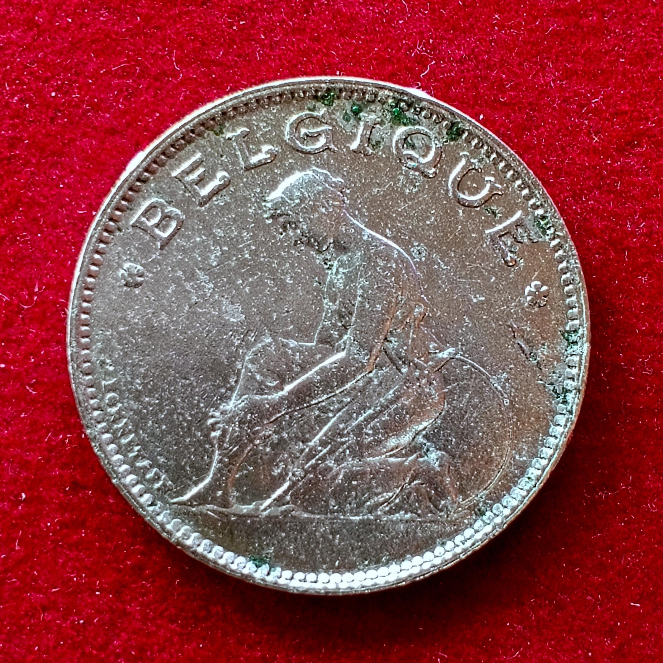 Belgium 1 Franc 1928 Coin