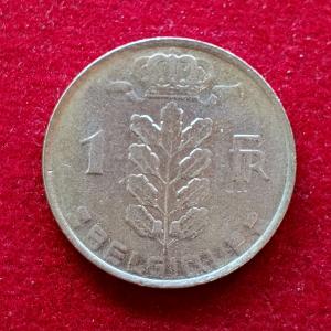 Belgium 1 Franc 1980 Coin