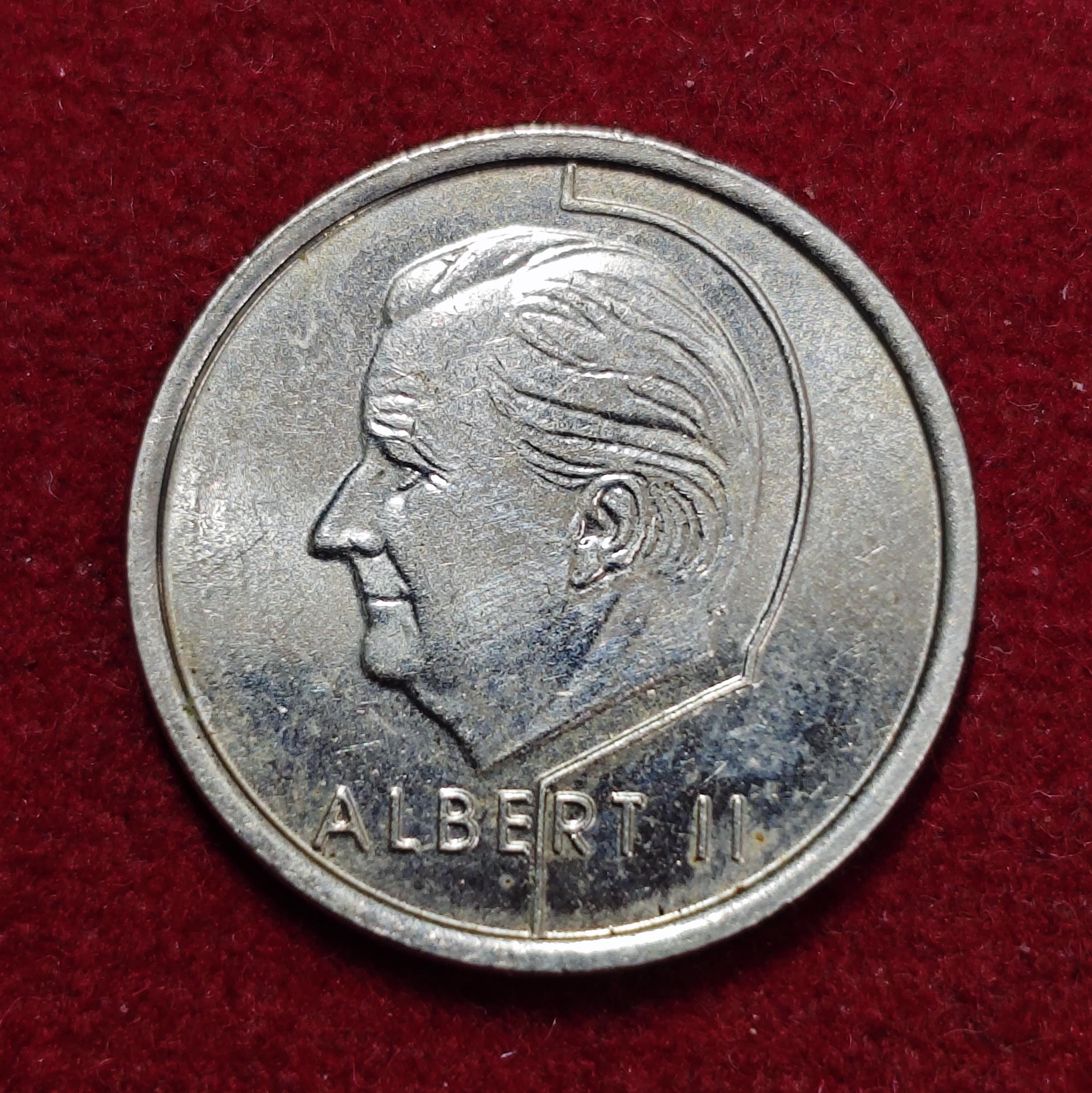 Belgium 1 Franc - Albert II 1998 Coin