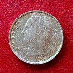 Belgium 1 Franc - Baudouin I French text 1973 Coin