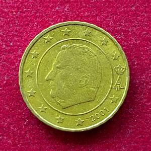 Belgium 10 Euro Cent - Albert II 2001 Coin