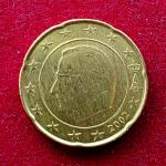 Belgium 20 Euro Cents – King Albert II 2002 Coin