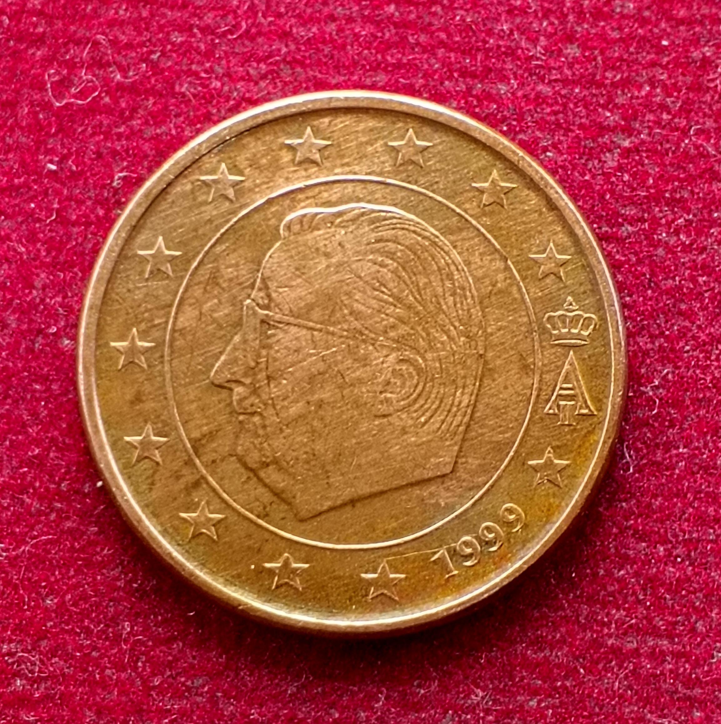 Belgium 5 Euro Cent - Albert II 1999 coin