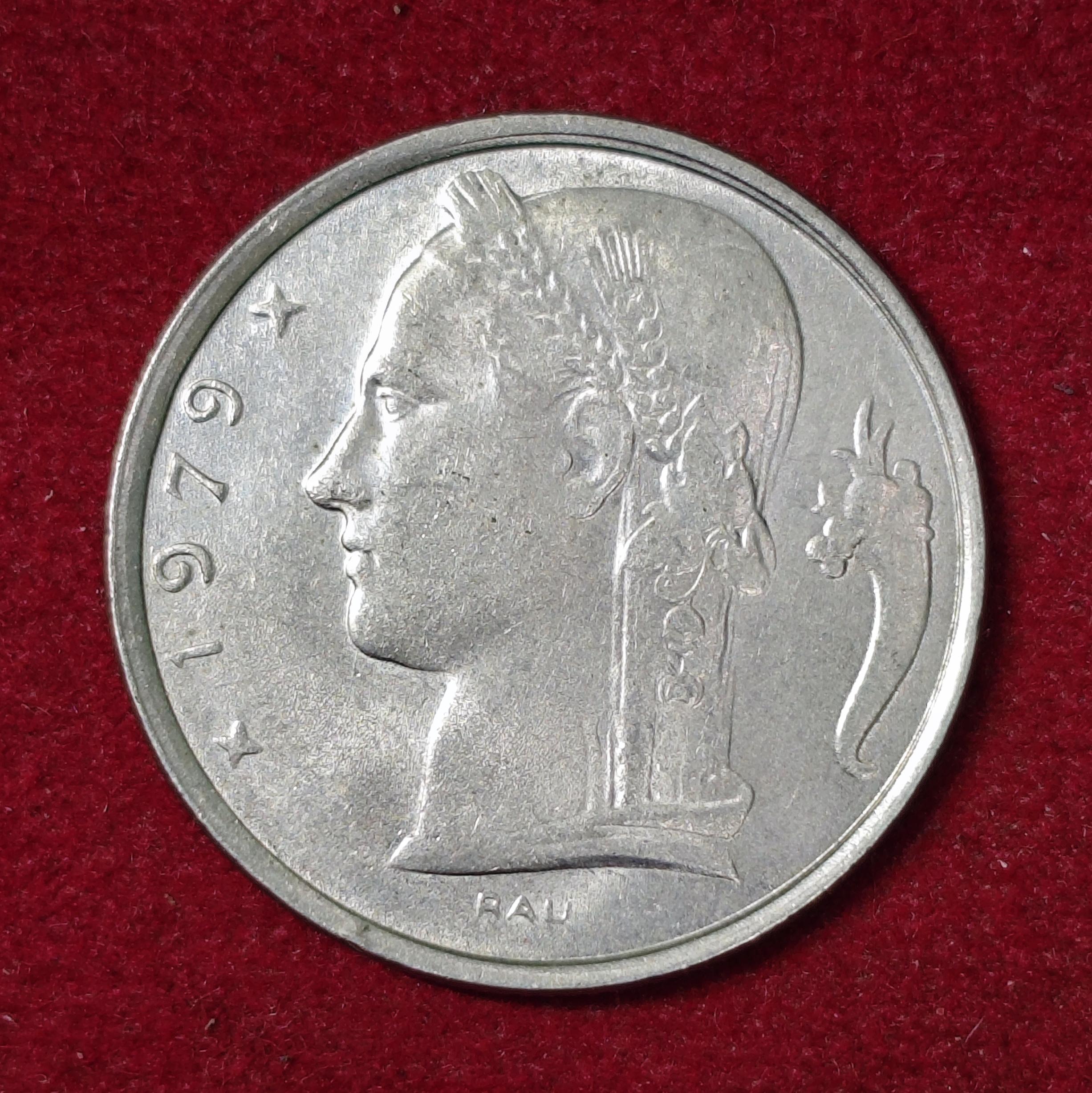 Belgium 5 Francs 1979 Coin