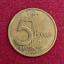 Belgium 5 Francs - Baudouin I (French text) 1994 Coin