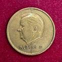 Belgium 5 Francs - Baudouin I (French text) 1994 Coin