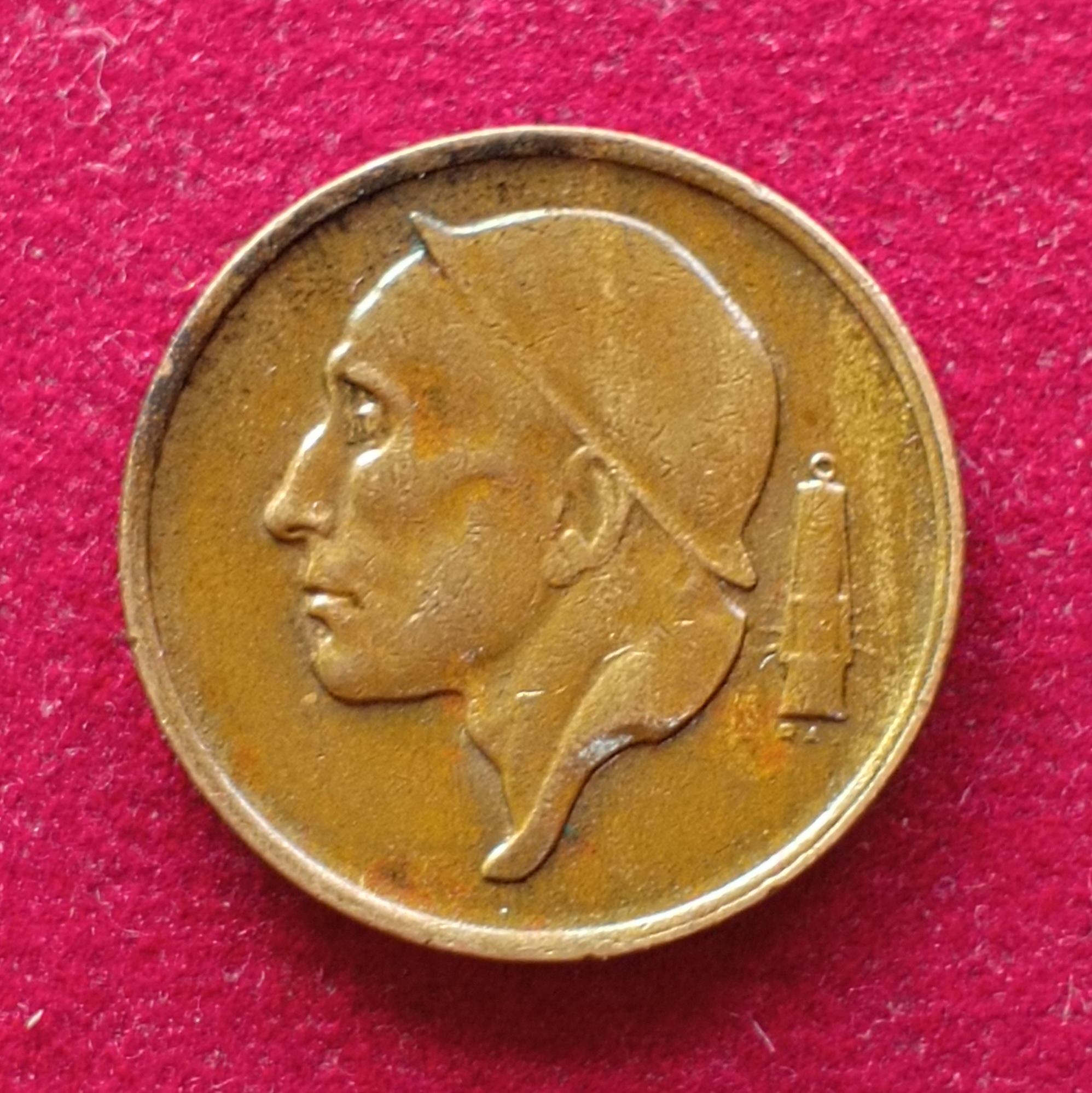 Belgium 50 Centimes Baudouin I 1970 Coin