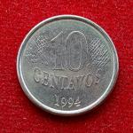 Brazil 10 Centavos 1994 Coin