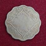 British India 1 Anna Edward VII 1910 Coin