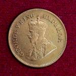 British India 1/2 Pice - George V 1936 Coin