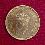 British India 1/2 Pice George VI 1939 Coin