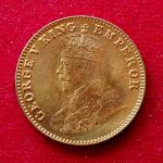British India 1/4 Anna – George V 1928 UNC Coin