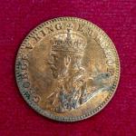 British India 1/4 Anna George V 1930 Coin (Mumbai Mint)