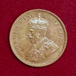 British India 1/4 Anna George V 1935 Coin