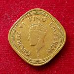 British India 2 Annas - George VI 1944 Coin