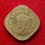 British India 2 Annas - George VI 1946 Coin