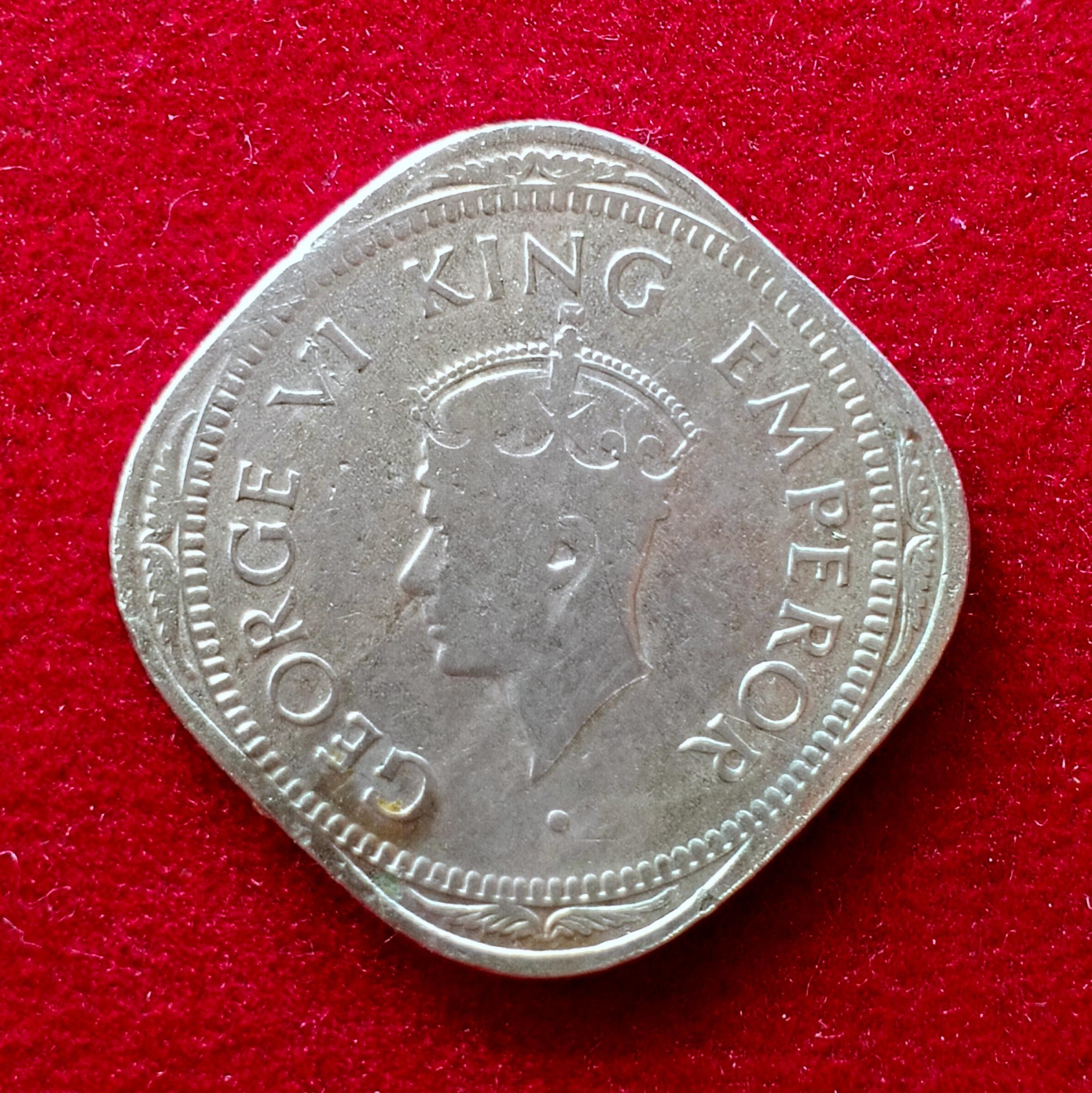 British India 2 Annas - George VI 1946 Coin
