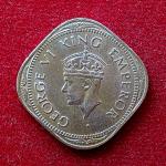 British India 2 Annas - George VI 1946 Coin