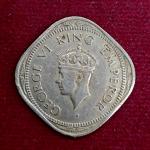 British India 2 Annas - George VI 1947 Coin