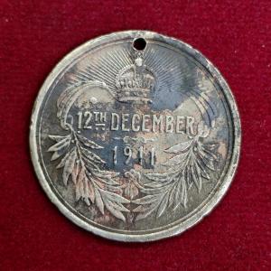 British India Medal - George V and Mary Coronation Durbar 12th December 1911