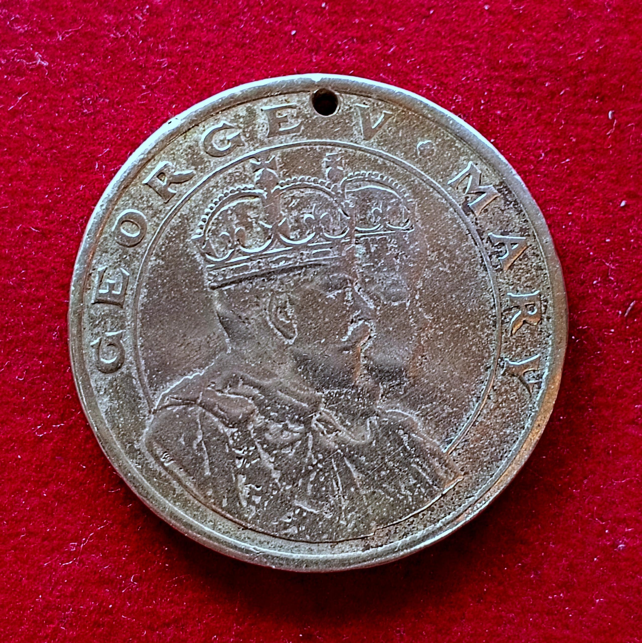 British India Medal – George V and Mary Coronation Durbar 12th December 1911