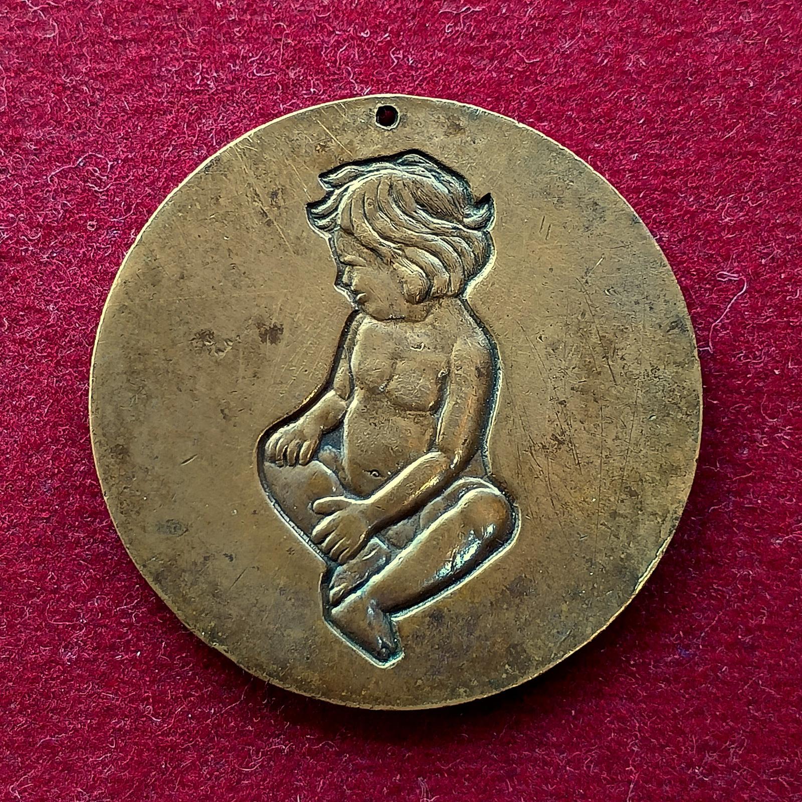 Bronze Medal of Pendent of Bombay Presidency War & Relief Fund (Children's Branch) of 1917