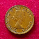 Canada 1 Cent - Elizabeth II 1963 Coin