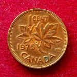 Canada 1 Cent - Elizabeth II 1975 Coin