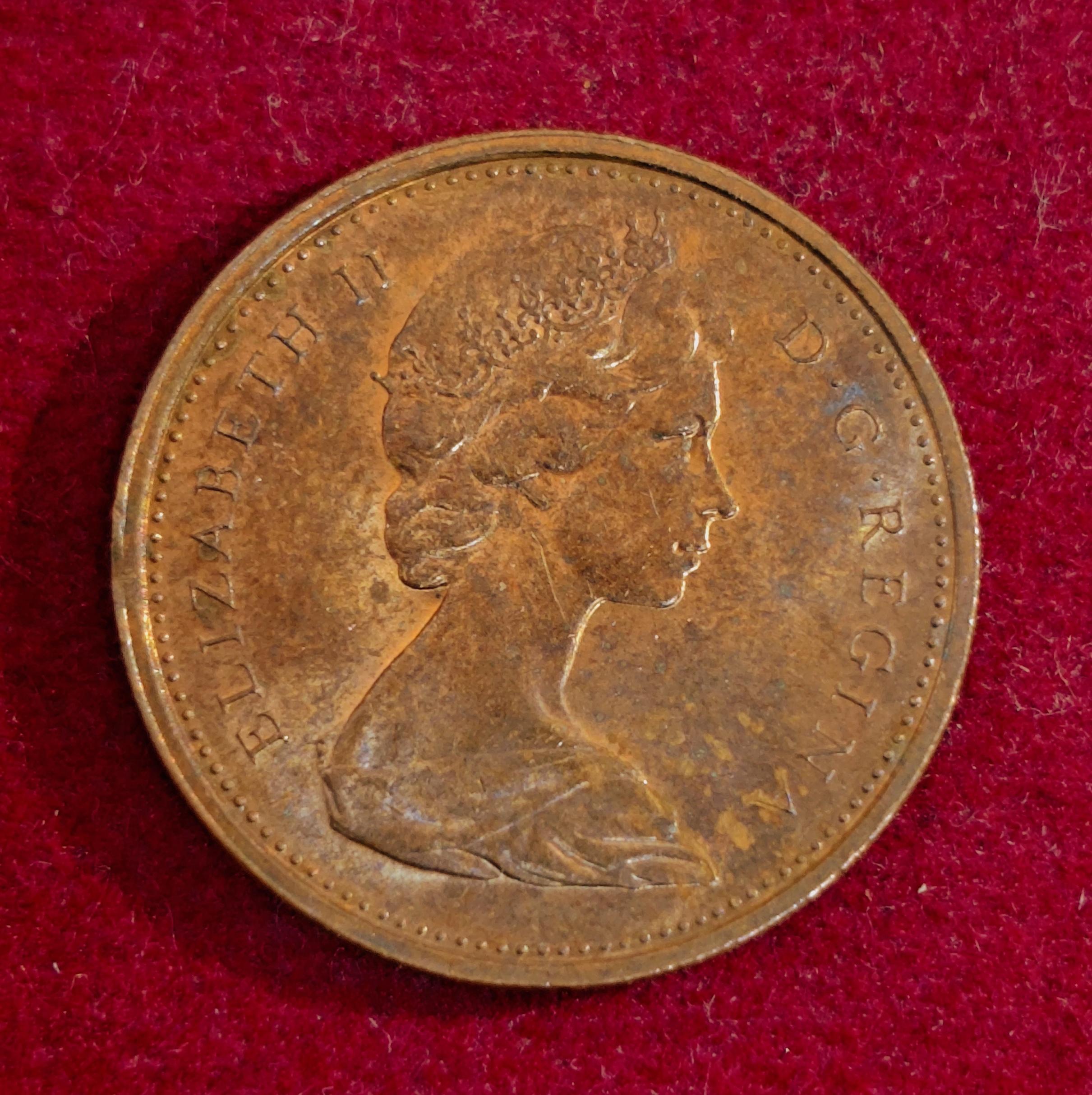 Canada 1 Cent - Elizabeth II 1975 Coin